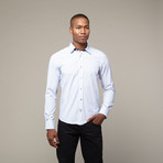 Pinstripe Shirt // Light Blue (XS)