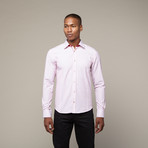 Pinstripe Shirt // Red (L)