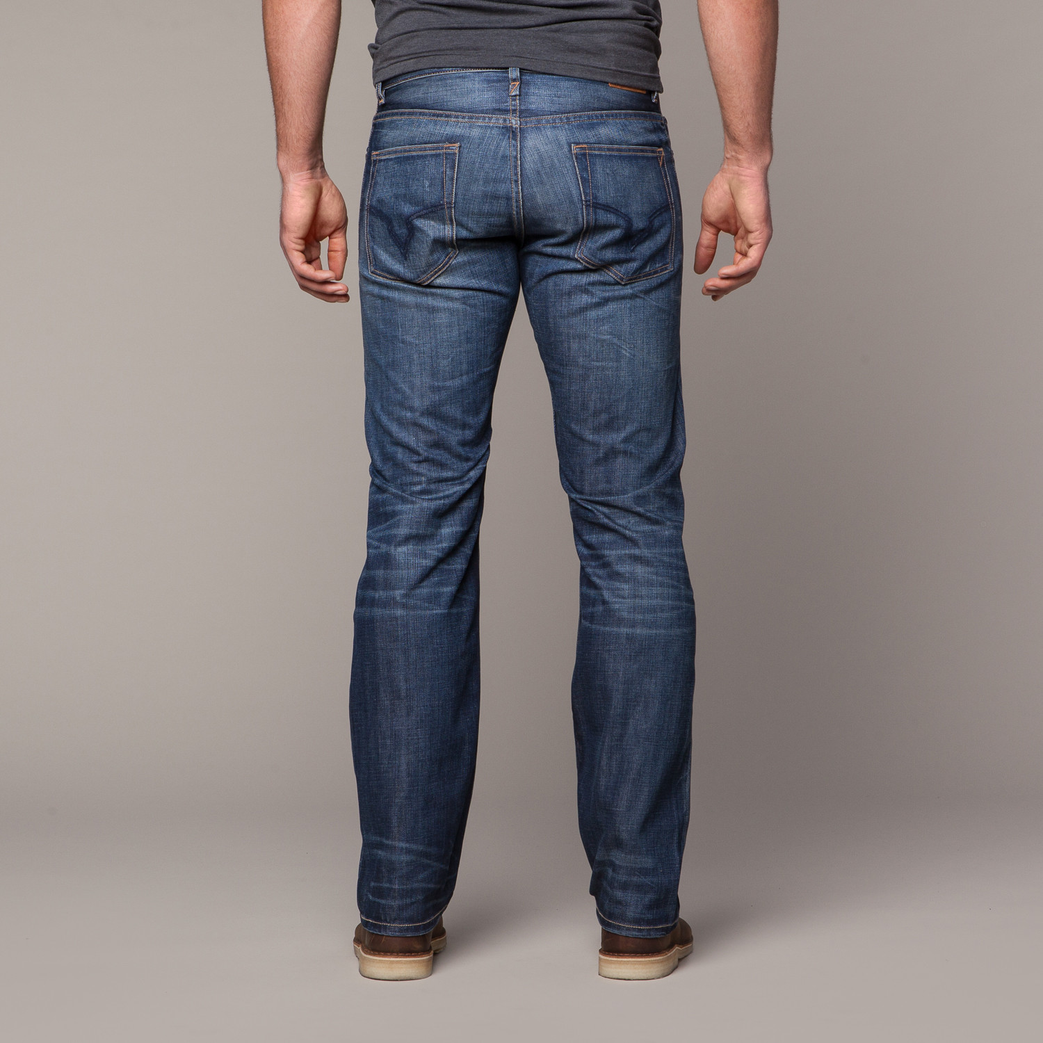 Romley Relaxed Fit Jeans // Dusk (30WX32L) - 7 Diamonds - Touch of Modern