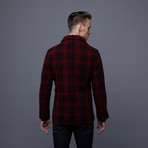 Four Pocket Canvas Coat // Red Check (M)