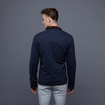 Four Pocket Canvas Coat // Navy (M)