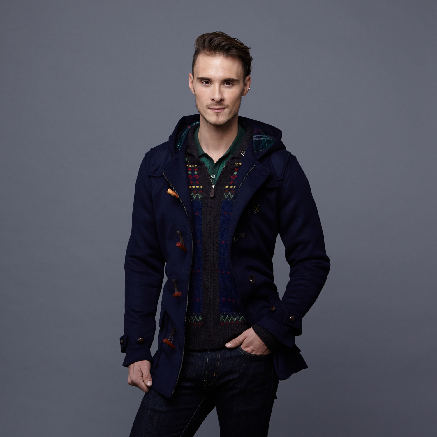 Farah duffle coat shops