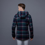 Hopk Duffle Coat // Red Check (XL)