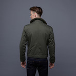 Kenneth Flight Jacket // Military Green (L)
