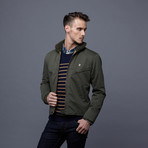 Kenneth Flight Jacket // Military Green (L)