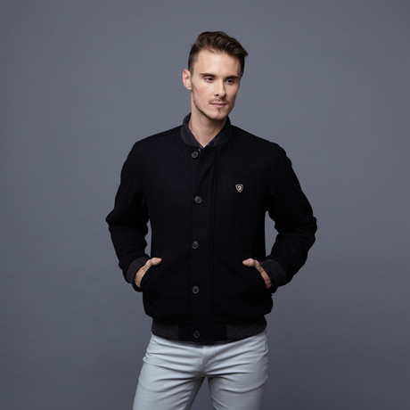 Ashville Bomber Jacket // Black (S)