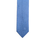 Versace // Italian Silk Boxed Printed Neck Tie // Navy