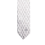 Print Neck Tie // Gray