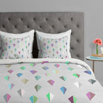 Nordic Combination 9 X // Duvet Cover (Twin Size)