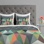 Nordic Combination 31 X // Duvet Cover (Twin)