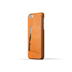 Mujjo // Tan Leather Wallet Case 80 // iPhone 6 Plus