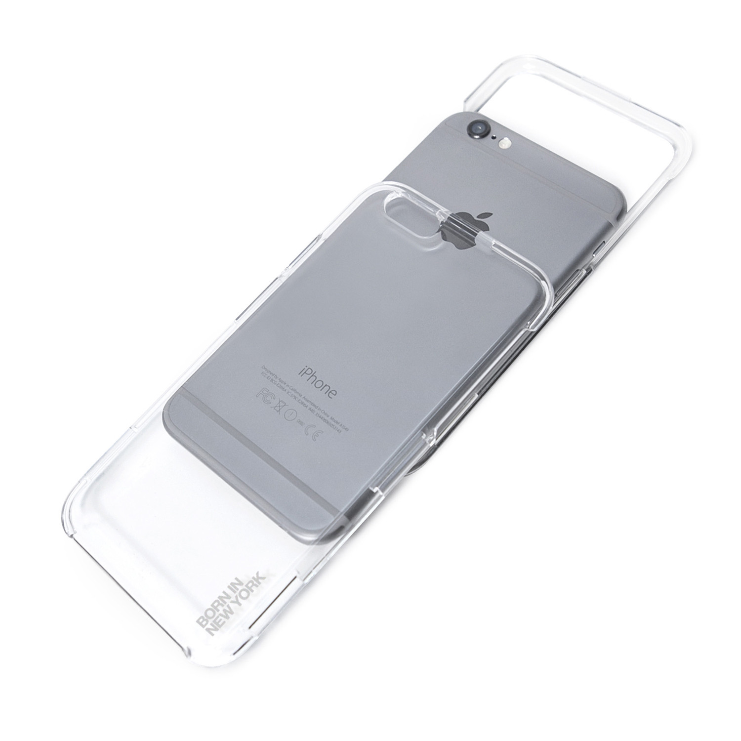 Ice 2 Piece Hard Shell Clear Case iPhone 6 id America Touch