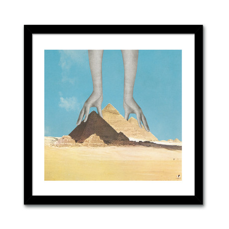 The Surprising Truth About How The Pyramids Were Built (Print // 16"L x 16"H)