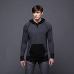 Barcelona Knit Hoodie // Black (L)