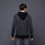 Barcelona Knit Hoodie // Black (L)