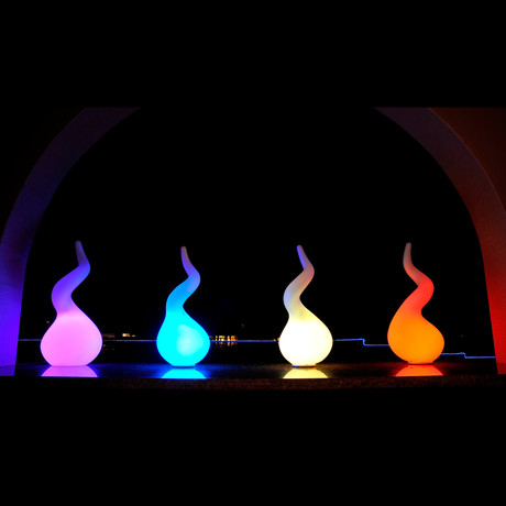 Velocity Color-Changing LED Table Lamp + Remote
