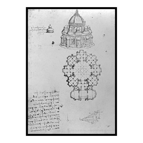 Centralized Church and Maritime Engineering // circa 1488 (16.25"L x 11.38"W x 2"H)