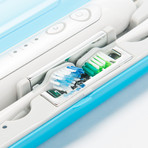 Elite Sonic Toothbrush + UV Sanitizer Travel Charger // Sky