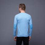 Super Soft Henley // Blue (M)