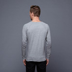 Super Soft Henley // Light Grey (S)