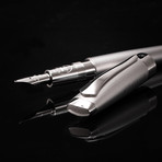 Omas Maserati Silver Fountain Pen // 44392