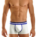 Stripe Boxer // White (S)