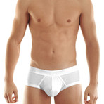 Groom Classic Brief // White (Small)