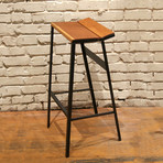 Frame Stool (Cherry)