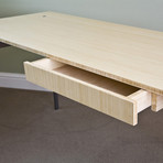 Bevacqua Desk With Drawer (Bamboo Plywood)