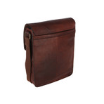 Bourne Vintage Leather Despatch Bag // Treacle