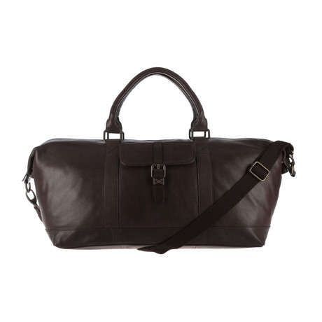 Starboard Vintage Leather Holdall // Coco