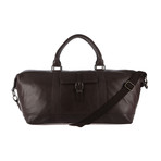 Starboard Vintage Leather Holdall // Coco