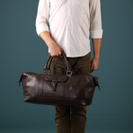 Starboard Vintage Leather Holdall // Coco