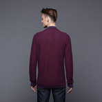 The Westbourne Cotton Knit Sweater // Granata (S)