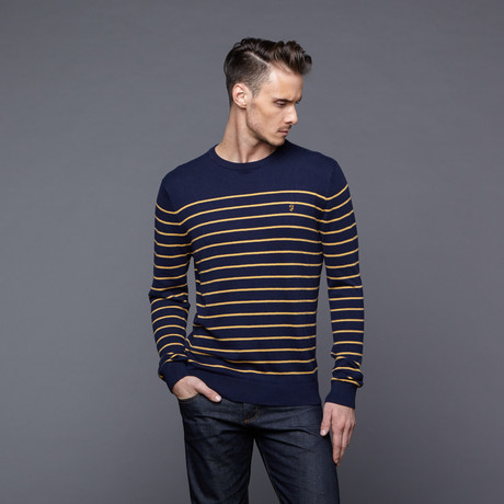 The Jefferson Crew Neck Sweater // Golden (S)