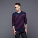 The Jefferson Crew Neck Sweater // Red Chilli (S)