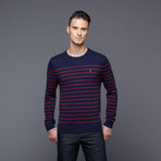 The Jefferson Crew Neck Sweater // Red Chilli (S)