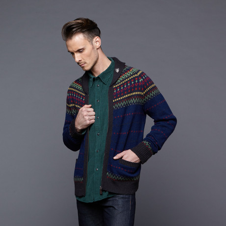 The Falcon Zip-Up // Dark Earth (S)