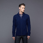 The Aspinall Zip-Up // Midnight (S)