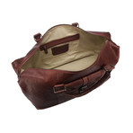 Starboard Vintage Leather Holdall // Treacle