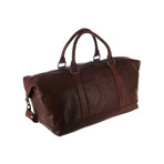 Starboard Vintage Leather Holdall // Treacle