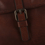 Starboard Vintage Leather Holdall // Treacle