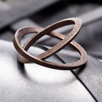 Bottle Opening Ring // Bronze Steel (Size 6)