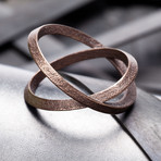 Bottle Opening Ring // Bronze Steel (Size 6)