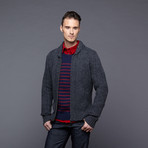 The Aspinall Zip-Up // Charcoal (S)