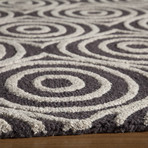 Portsmouth Rug // Charcoal (2'-0" x 3'-0")