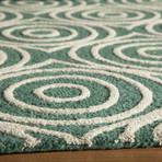 Portsmouth Rug // Teal (2'-0" x 3'-0")