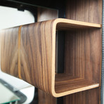 Bathroom Cabinet // Nano Black (Oak)