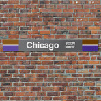 Chicago // Brown + Purple