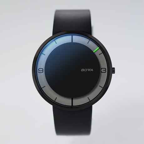 NOVA Quartz Black Edition Leather 22 // Black